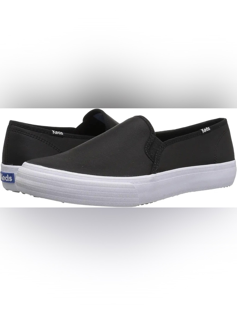 Keds Double Decker Leather Slip On